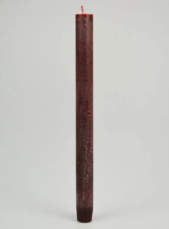 Solid Colour Prayer Candle - Velvet Red (pic 1)