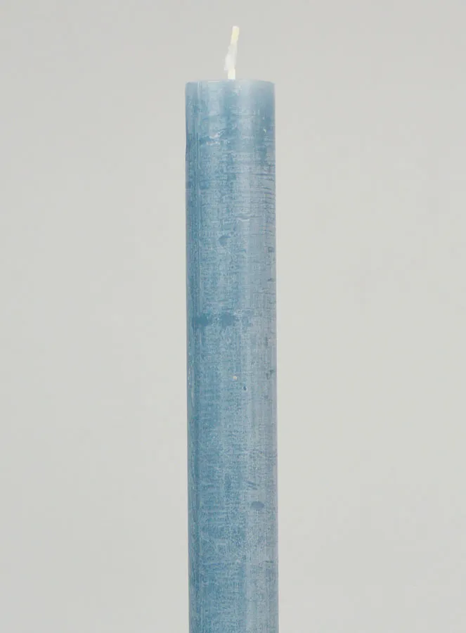 Solid Colour Prayer Candle - Blue (pic 3)