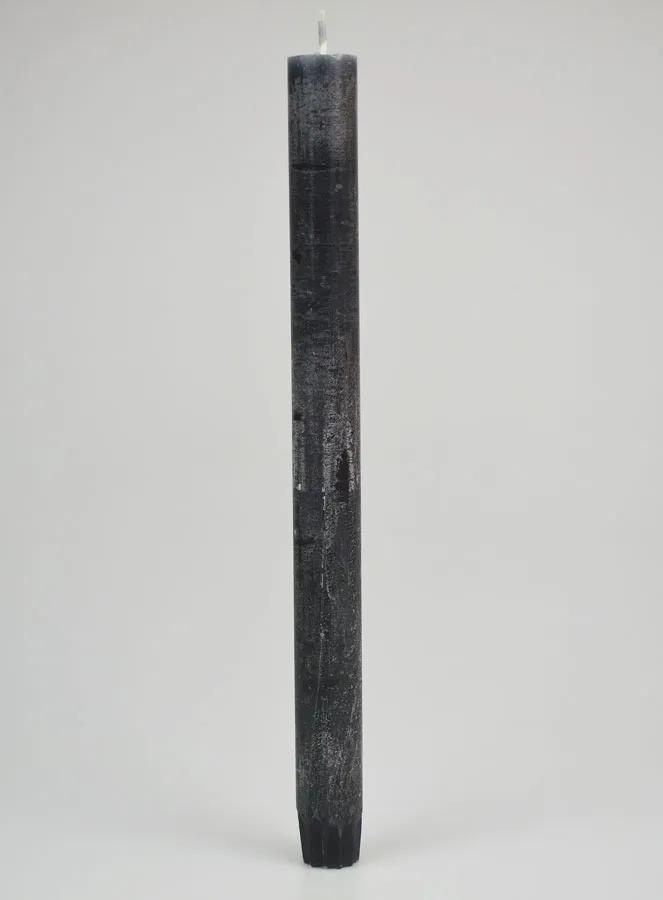 Solid Colour Prayer Candle - Grey (pic 1)