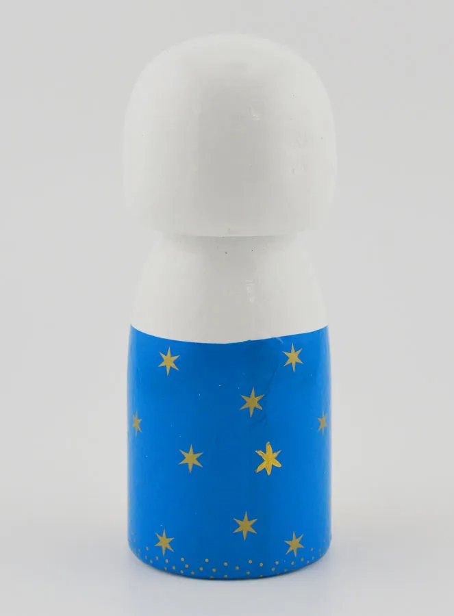 Statue of the Miraculous Virgin - 10cm (pic 4)