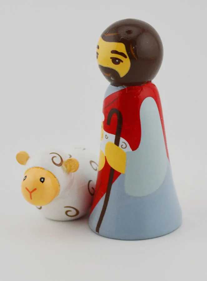 Statue of Jesus the Good Shepherd and Sheep (pic 3)