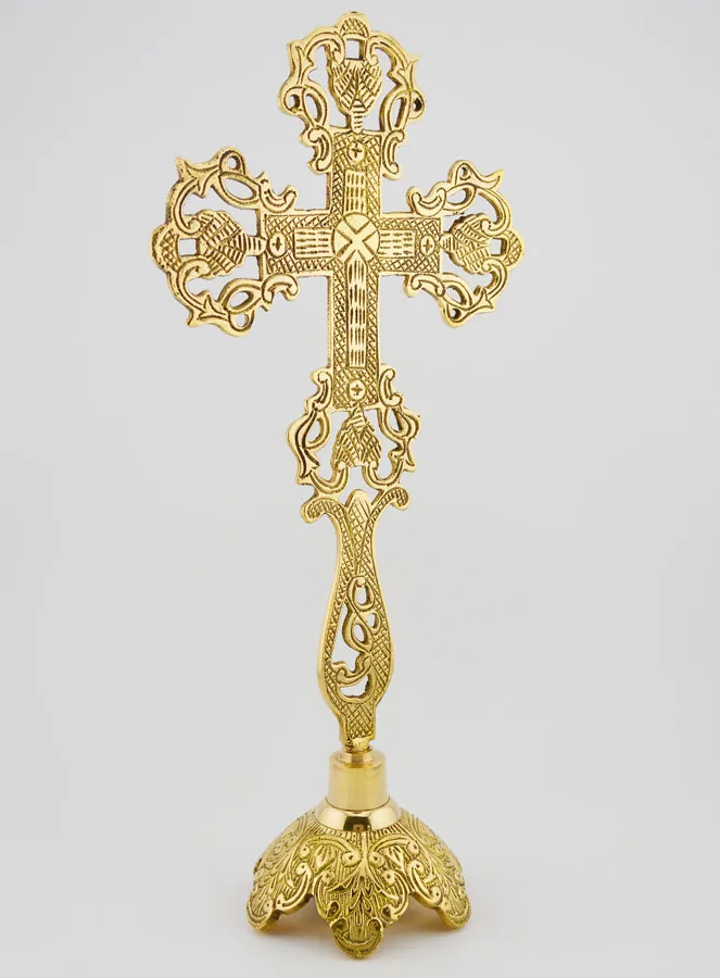 Openwork Altar Cross - 28cm (pic 3)
