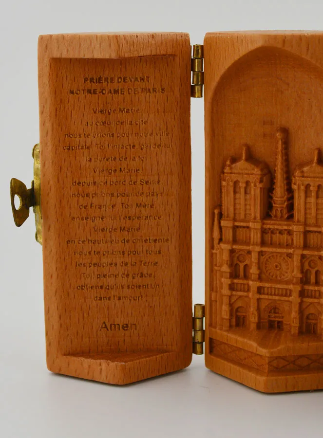 Solid Wood Triptych - Notre Dame of Paris (pic 2)