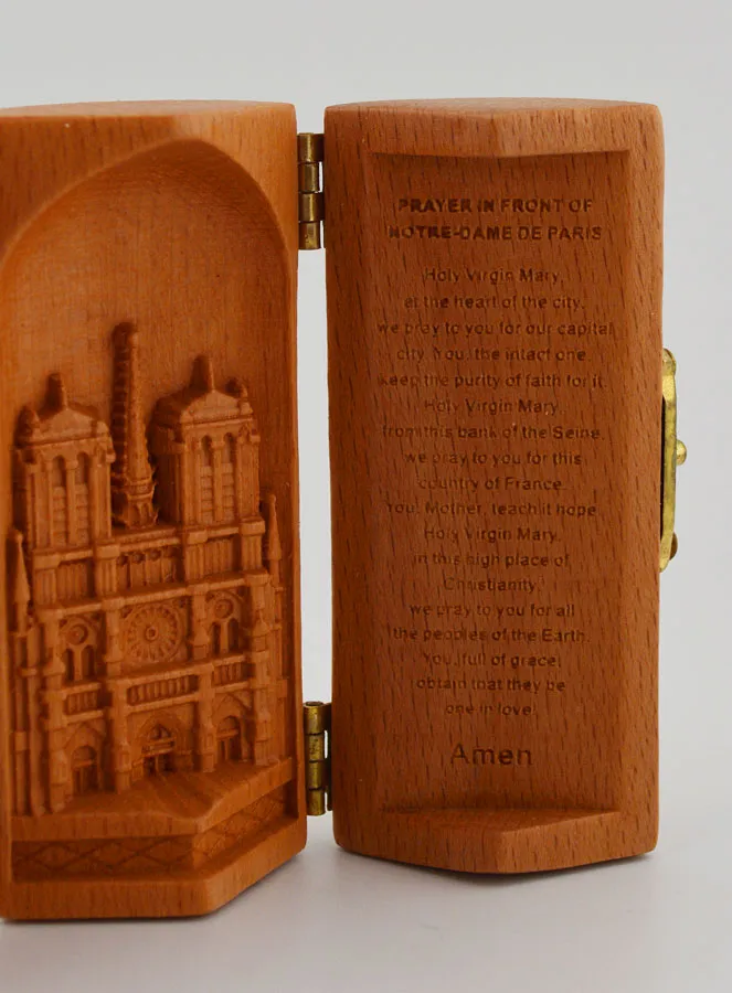 Solid Wood Triptych - Notre Dame of Paris (pic 3)