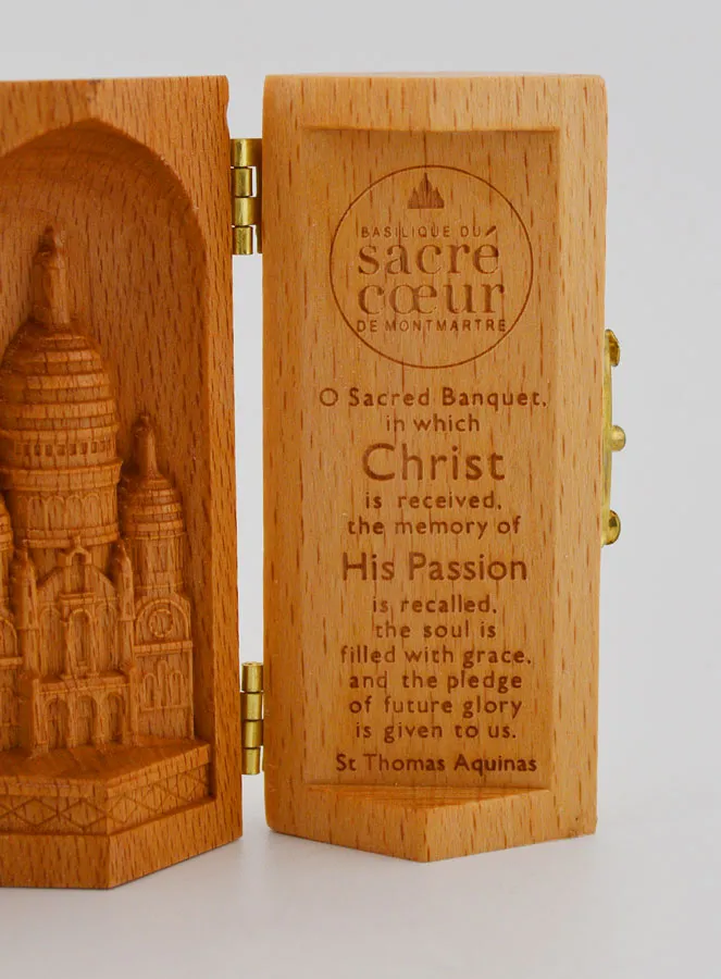 Solid Wood Triptych - Basilica of the Sacred Heart (pic 3)