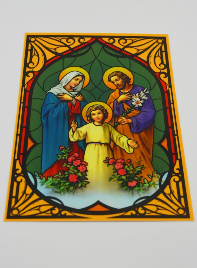 Window Magnet Stained Glass - Holy Family (pic 2)