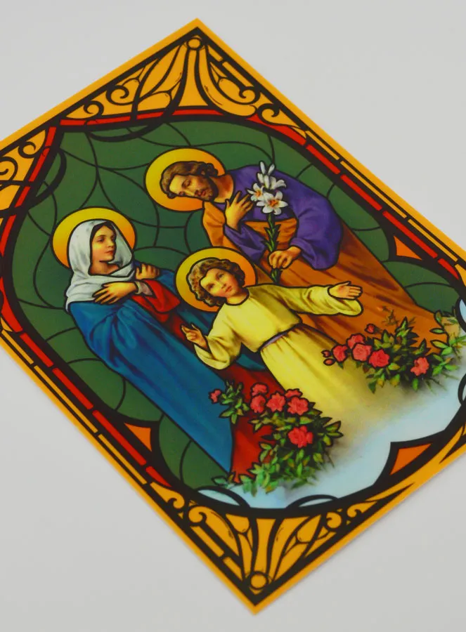 Window Magnet Stained Glass - Holy Family (pic 3)
