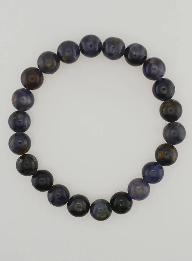 Cordierite Bracelet - 8 mm (pic 1)