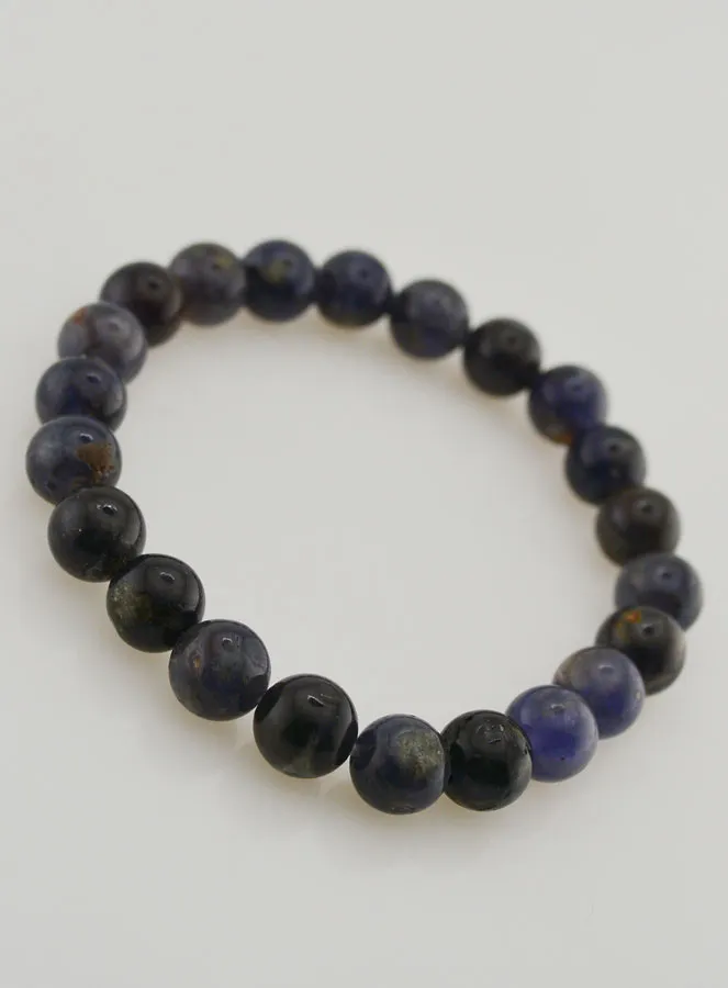 Cordierite Bracelet - 8 mm (pic 3)