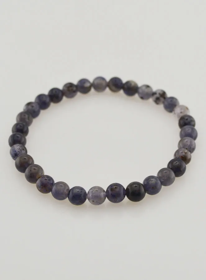 Cordierite Bracelet - 6mm (pic 2)