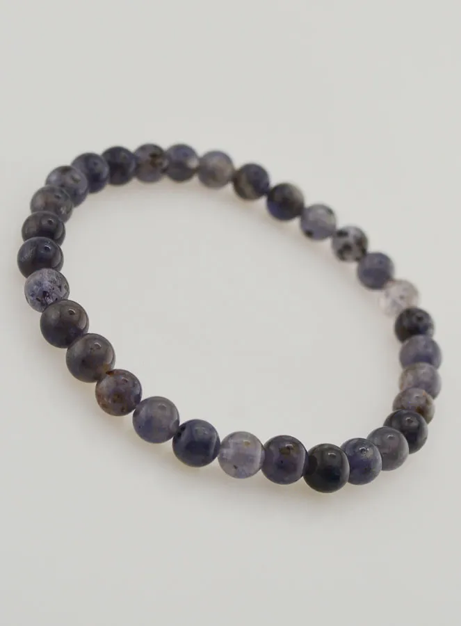 Cordierite Bracelet - 6mm (pic 3)