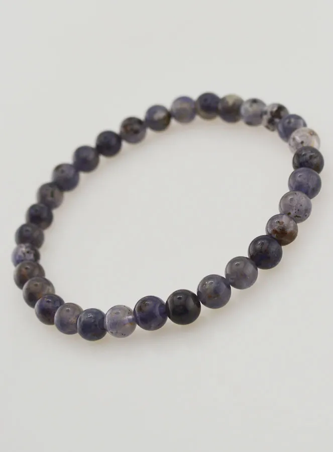 Cordierite Bracelet - 6mm (pic 4)