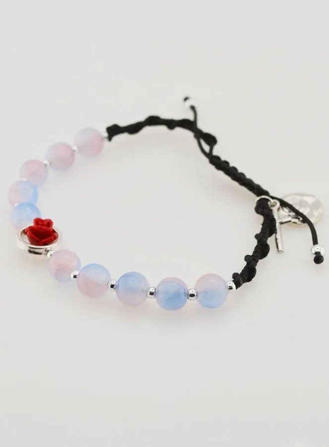 Adjustable One Decade Bracelet - Pink Tones (pic 4)