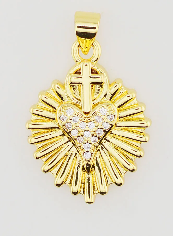 Radiant Ex-Voto Pendant - 20mm (pic 1)