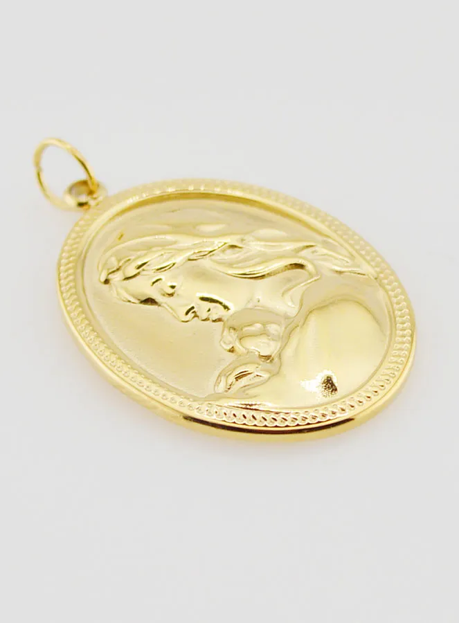 Oval Madonna and Child Medal - 25mm (pic 3)