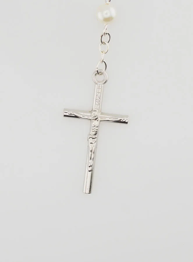 Miraculous Medal Rosary Mother-of-Pearl (pic 3)