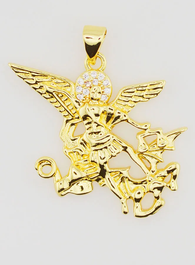 Saint Michael the Archangel Pendant - 30mm (pic 1)