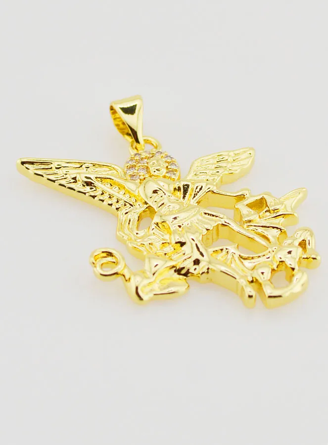 Saint Michael the Archangel Pendant - 30mm (pic 3)