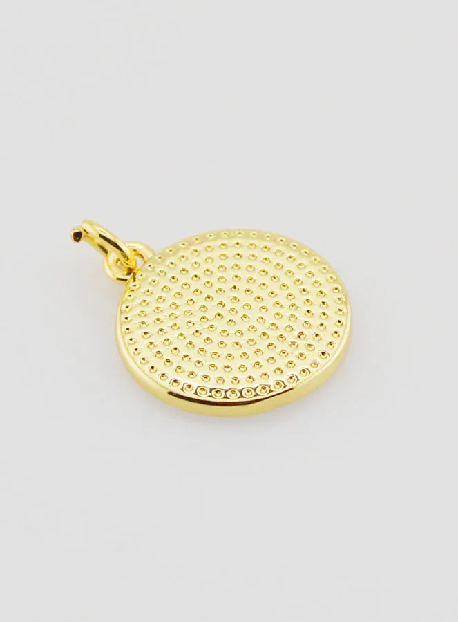 Enamelled Cross Medal - Turquoise (pic 4)