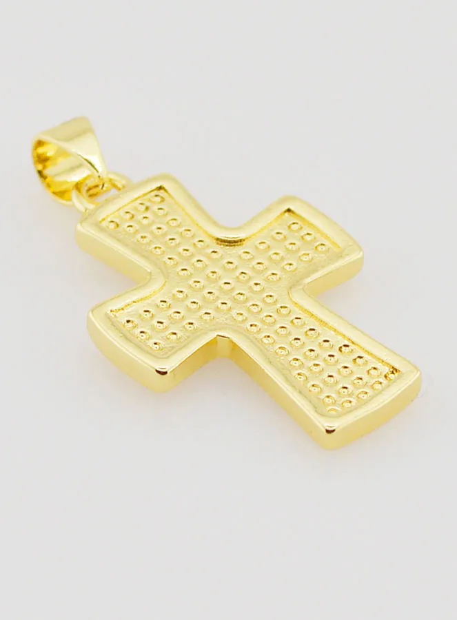 Mother-of-Pearl Cross Pendant - 20mm (pic 4)