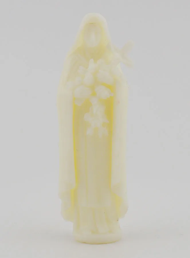 Saint Theresa Fluorescent Glowing Statue - 8cm (pic 1)
