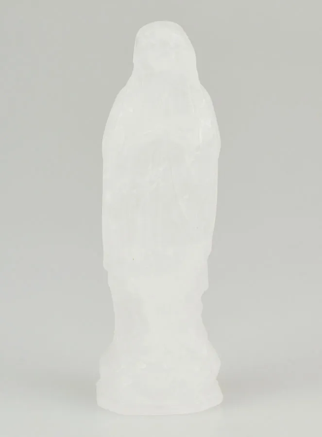 Rock Crystal Statue of Our Lady of Lourdes - 10cm (pic 1)