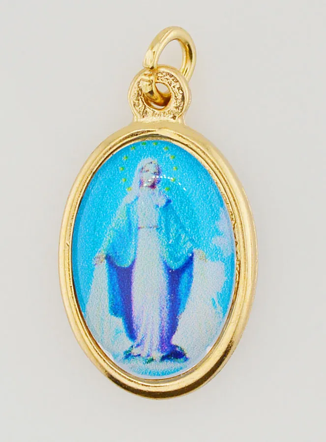 Golden Miraculous Medal - 25mm (pic 3)