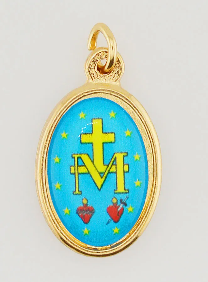 Golden Miraculous Medal - 25mm (pic 4)