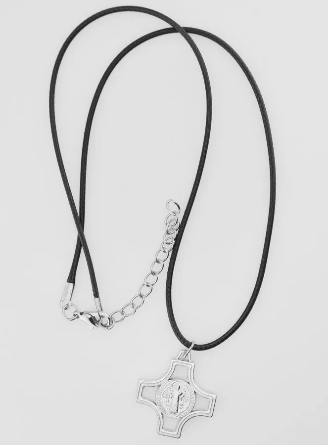 Saint Benedict Medal with Cord (pic 2)