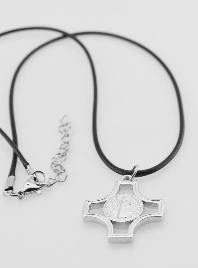 Saint Benedict Medal with Cord (pic 3)
