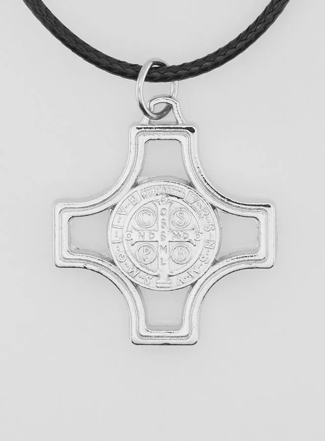 Saint Benedict Medal with Cord (pic 4)