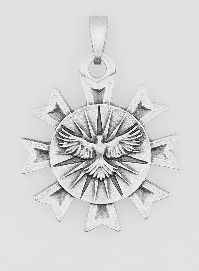 Holy Spirit Medal - 20mm (pic 1)