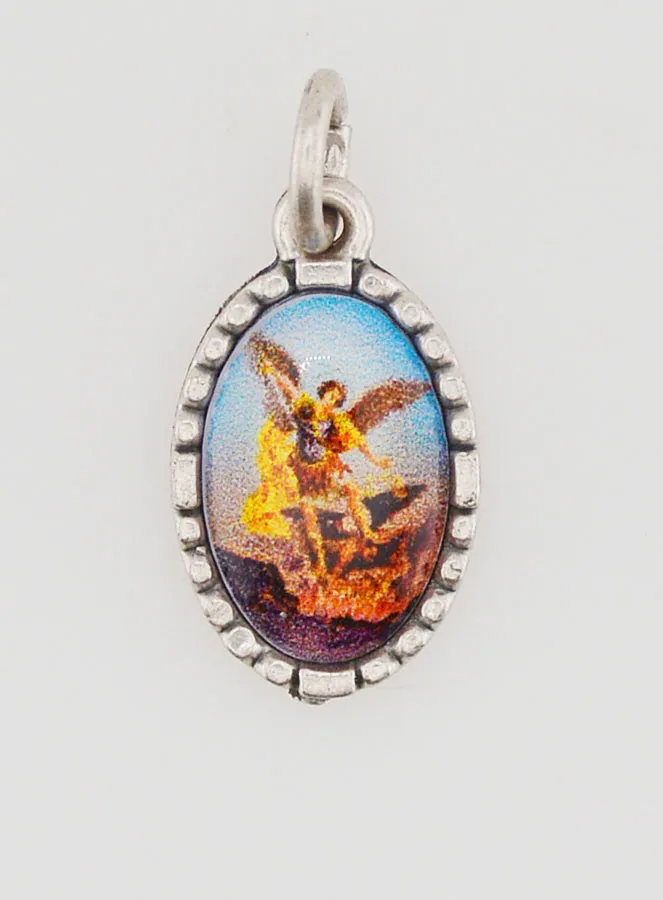 Twisted Edge Medal 15mm - Saint Michael (pic 1)