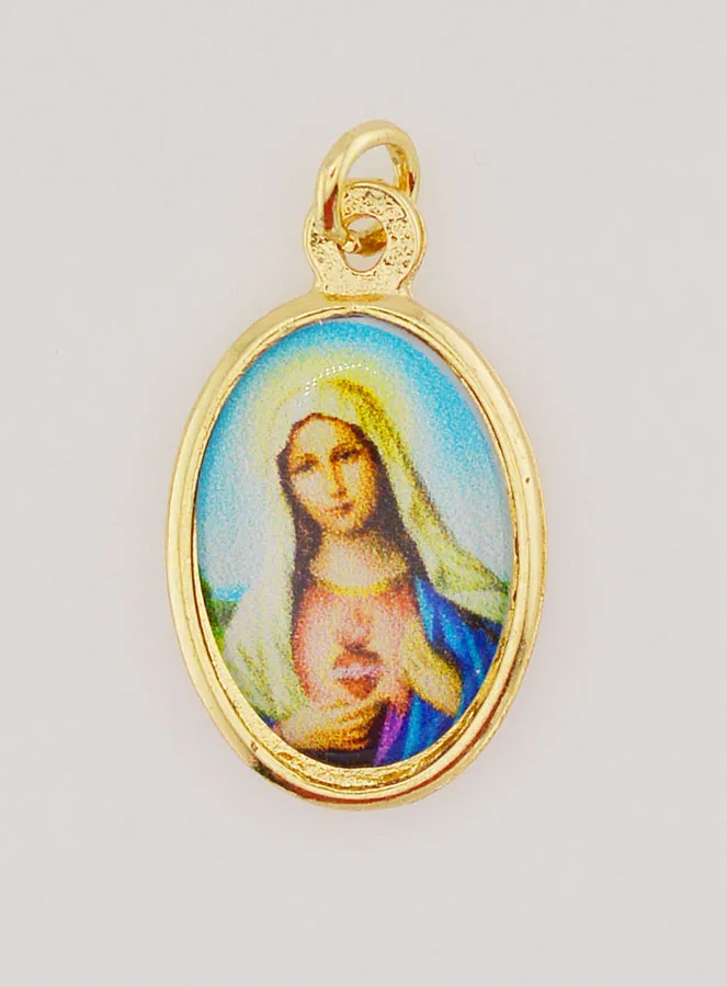 Double-Sided Medal of the Sacred Hearts - 25mm (pic 4)