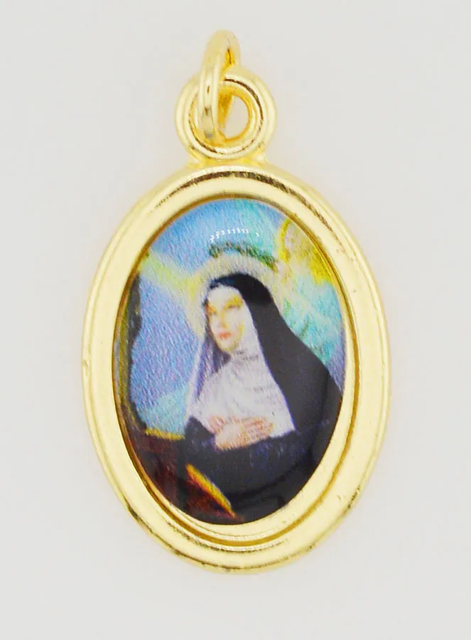 Golden Medal Saint Rita - 25mm (pic 1)