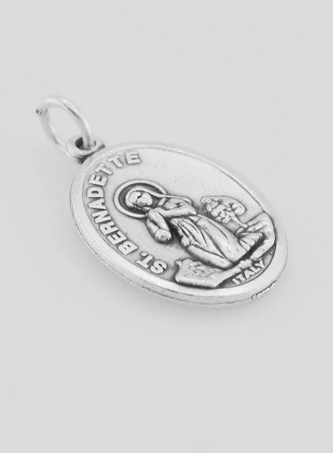 Our Lady of Lourdes Medal - 22mm (pic 4)