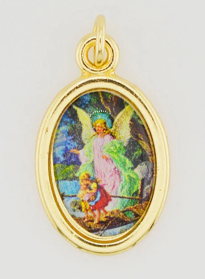 Golden Medal Guardian Angel - 25mm (pic 1)