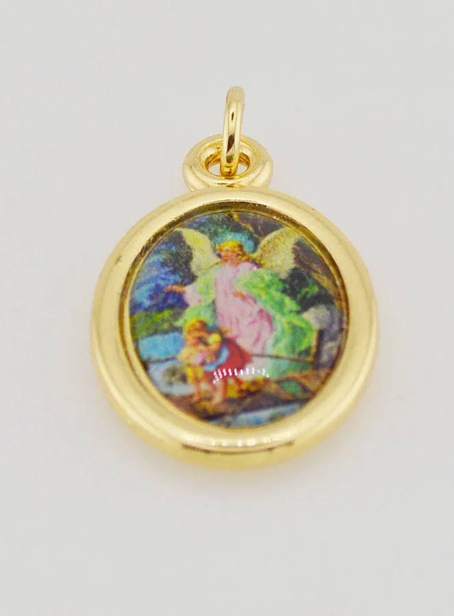 Golden Medal Guardian Angel - 25mm (pic 2)