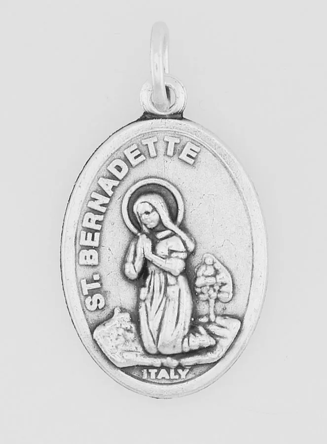 Medal of Saint Bernadette Soubirous - 22mm (pic 1)