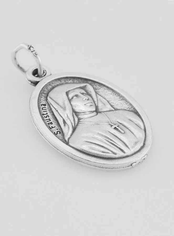 Medal Merciful Jesus Christ - 22mm (pic 4)