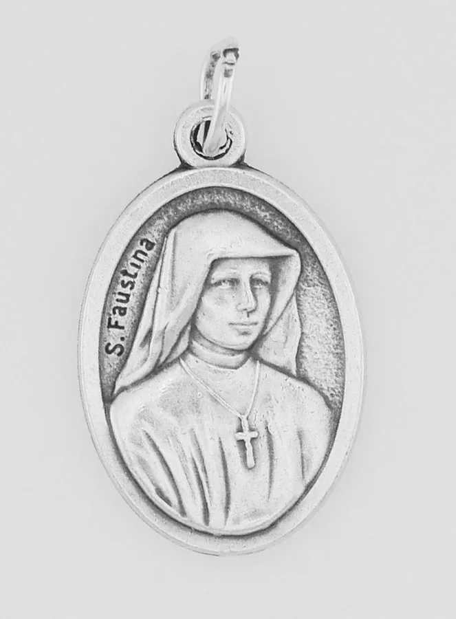 Saint Faustina Medal - 22mm (pic 1)