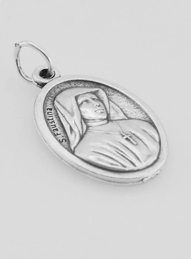 Saint Faustina Medal - 22mm (pic 3)