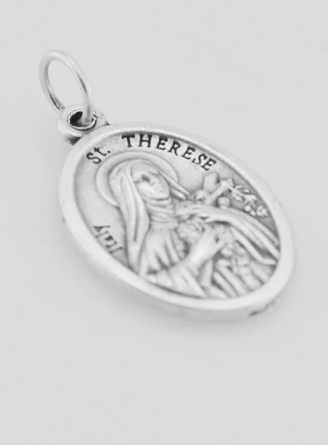 Saint Therese Medal - 22mm (pic 3)