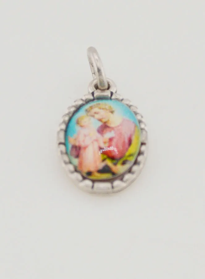 Twisted Edge Medal 15mm - Saint Joseph (pic 2)