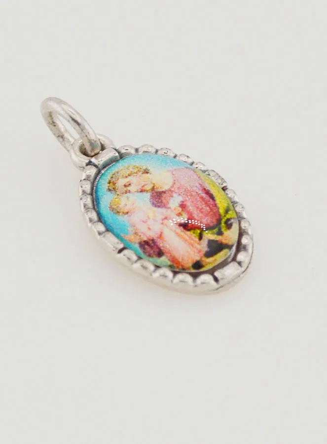 Twisted Edge Medal 15mm - Saint Joseph (pic 3)