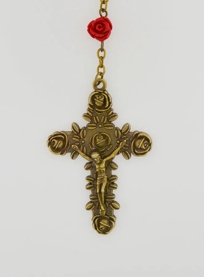 Rosary Miraculous Medal - Pink (pic 3)