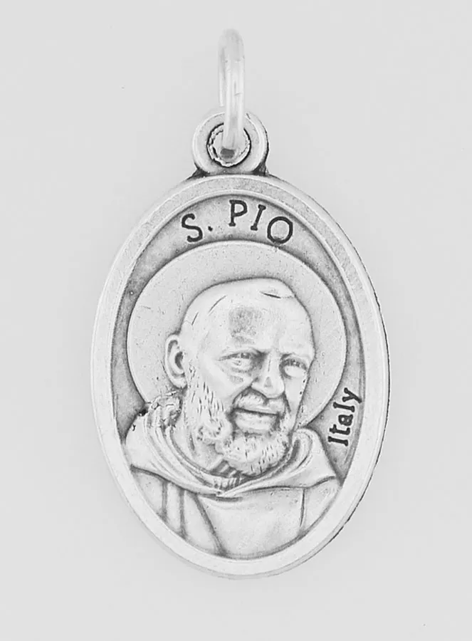 Father Pio Medal - 22mm (pic 1)