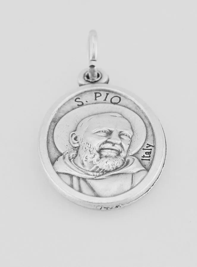Father Pio Medal - 22mm (pic 2)
