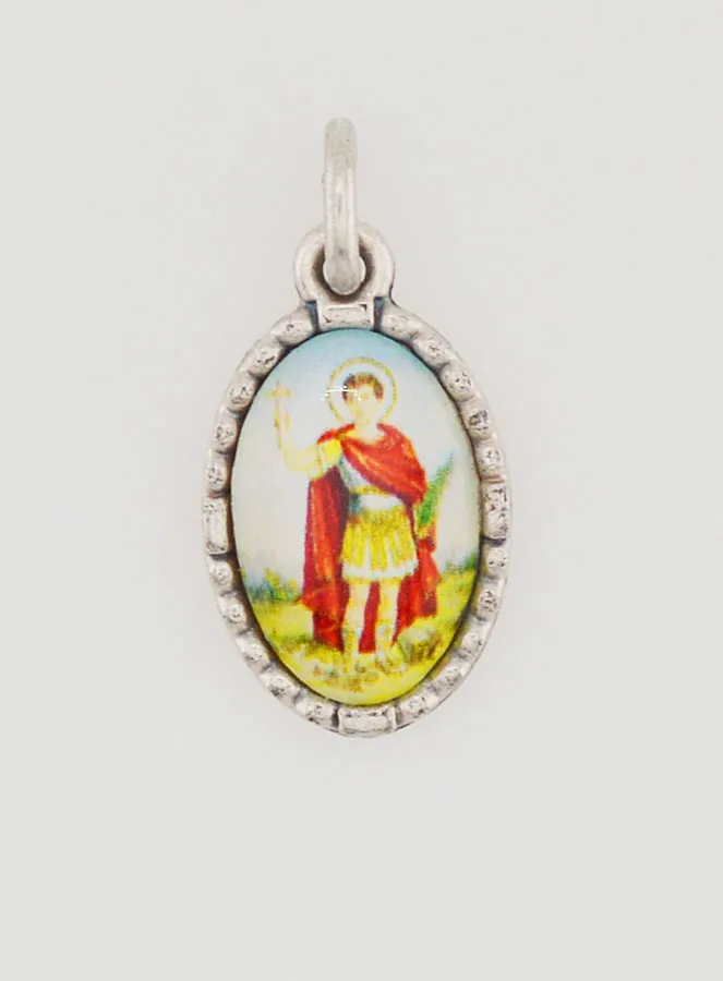 Twisted Edge Medal 15mm - Saint Expedit (pic 1)