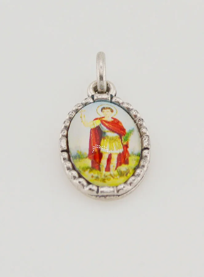 Twisted Edge Medal 15mm - Saint Expedit (pic 2)